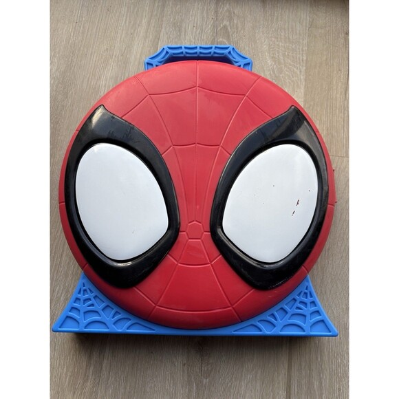 Spidey&Amazing Friends Action Launch Carry Case 12in Rotating Organizer JAZWEARS - Picture 3 of 9